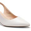 imageDREAM PAIRS Womens Kitten Heels Slingback Closed Pointed Toe Low Pumps Shoes Women Party Wedding Sexy Casual Dress ShoesWhitepu