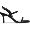 imageDREAM PAIRS Womens Slingback Heels Square Open Toe Strappy Sandals Ankle Strap High Heeled Dressy ShoesBlacknubuck