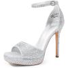 Silver-rhinestone
