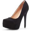 imageDREAM PAIRS Womens Swan30 High Heel Platform Dress Pump Shoes