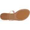 imageDREAM PAIRS Flip Flops for Women Dressy Rhinestone TStrap Thong Sandals for Summers Dress BeachNude