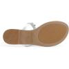 imageDREAM PAIRS Flip Flops for Women Dressy Rhinestone TStrap Thong Sandals for Summers Dress BeachSilver