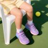 imageDREAM PAIRS Kids Wide Toe Box Athletic Running Sneakers Breathable Lightweight Casual Tennis Shoes Minimalist for Boys Girls School SportsPurple