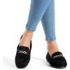 imageDREAM PAIRS Loafers for Women Casual Comfortable Slip On Flat Lightweight Leisure Work Shoe Comfort Walking ShoesBlacksuede