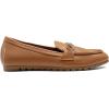imageDREAM PAIRS Loafers for Women Casual Comfortable Slip On Flat Lightweight Leisure Work Shoe Comfort Walking ShoesBrownpu