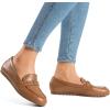 imageDREAM PAIRS Loafers for Women Casual Comfortable Slip On Flat Lightweight Leisure Work Shoe Comfort Walking ShoesBrownpu