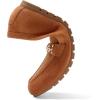 imageDREAM PAIRS Loafers for Women Casual Comfortable Slip On Flat Lightweight Leisure Work Shoe Comfort Walking ShoesBrownsuede