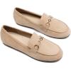 imageDREAM PAIRS Loafers for Women Casual Comfortable Slip On Flat Lightweight Leisure Work Shoe Comfort Walking ShoesCamel