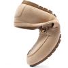 imageDREAM PAIRS Loafers for Women Casual Comfortable Slip On Flat Lightweight Leisure Work Shoe Comfort Walking ShoesCamel