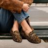 imageDREAM PAIRS Loafers for Women Casual Comfortable Slip On Flat Lightweight Leisure Work Shoe Comfort Walking ShoesLeopard