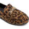 imageDREAM PAIRS Loafers for Women Casual Comfortable Slip On Flat Lightweight Leisure Work Shoe Comfort Walking ShoesLeopard