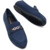 imageDREAM PAIRS Loafers for Women Casual Comfortable Slip On Flat Lightweight Leisure Work Shoe Comfort Walking ShoesNavy