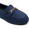 imageDREAM PAIRS Loafers for Women Casual Comfortable Slip On Flat Lightweight Leisure Work Shoe Comfort Walking ShoesNavy