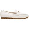 imageDREAM PAIRS Loafers for Women Casual Comfortable Slip On Flat Lightweight Leisure Work Shoe Comfort Walking ShoesWhite