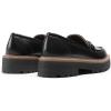 imageDREAM PAIRS Loafers for Women Platform Chunky Heel Slip On Loafers Business Office Casual Dressy Loafer ShoesBlackpu