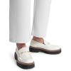 imageDREAM PAIRS Loafers for Women Platform Chunky Heel Slip On Loafers Business Office Casual Dressy Loafer ShoesWhite