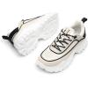 imageDREAM PAIRS Women Platform Chunky Fashion Sneakers Walking LaceUp Comfortable Sport Stylish Lightweight Classic Casual Work Tennis Shoes