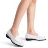 imageDREAM PAIRS Womens Arch Support LoafersWhite