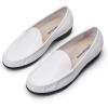 imageDREAM PAIRS Womens Arch Support LoafersWhite