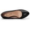imageDREAM PAIRS Womens Block Heel Rounded Toe Pumps
