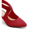 imageDREAM PAIRS Womens Pumps Closed Pointed Toe Kitten Heels Elegant Party Wedding Dress Shoes for WomenRed