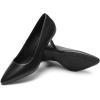 imageDREAM PAIRS Womens Pumps Closed Toe Pointed Toe Kitten Heels for Women Party Dance Wedding Dress Shoes for WomenBlackpu