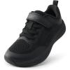 imageDREAM PAIRS Kids Wide Toe Box Athletic Running Sneakers Breathable Lightweight Casual Tennis Shoes Minimalist for Boys Girls School SportsBlack