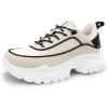 imageDREAM PAIRS Women Platform Chunky Fashion Sneakers Walking LaceUp Comfortable Sport Stylish Lightweight Classic Casual Work Tennis Shoes