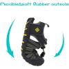 imageDREAM PAIRS Boys Girls ClosedToe Outdoor Summer Sport Sandals for ToddlerLittleBig KidBlackGreyYellow