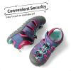 imageDREAM PAIRS Boys Girls ClosedToe Outdoor Summer Sport Sandals for ToddlerLittleBig KidBlueFuchsiaMint