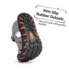 imageDREAM PAIRS Boys Girls ClosedToe Outdoor Summer Sport Sandals for ToddlerLittleBig KidGreyLightGreyRed