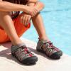 imageDREAM PAIRS Boys Girls ClosedToe Outdoor Summer Sport Sandals for ToddlerLittleBig KidGreyLightGreyRed