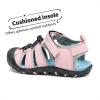imageDREAM PAIRS Boys Girls ClosedToe Outdoor Summer Sport Sandals for ToddlerLittleBig KidPink
