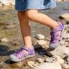imageDREAM PAIRS Boys Girls ClosedToe Outdoor Summer Sport Sandals for ToddlerLittleBig KidPurpleLightPurple