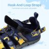 imageDREAM PAIRS Boys Girls Outdoor Athletic Sport Sandals Summer Hiking Beach Casual Closed Toe Rainbow Multicolor for ToddlerLittleBig KidsDark BlueCamo