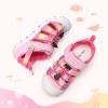 imageDREAM PAIRS Boys Girls Outdoor Athletic Sport Sandals Summer Hiking Beach Casual Closed Toe Rainbow Multicolor for ToddlerLittleBig KidsPinkRainbow