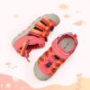 imageDREAM PAIRS Boys Girls Outdoor Athletic Sport Sandals Summer Hiking Beach Casual Closed Toe Rainbow Multicolor for ToddlerLittleBig KidsRedRainbow