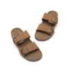 imageDREAM PAIRS Girls Boys Slides For Kids NonSlip with Adjustable Straps for Indoor amp Outdoor Toddler Little KidBig KidCamel