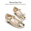 imageDREAM PAIRS Girls Dress Shoes Mary Jane Heel TStrap Party Flower Wedding Princess Pumps for Little Big KidGold