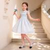 imageDREAM PAIRS Girls Dress Shoes Slingback Heels Round Toe Pump for Little Big Kids Flower Party Wedding PrincessSilverBlack