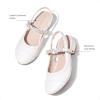 imageDREAM PAIRS Girls Dress Shoes Slingback Heels Round Toe Pump for Little Big Kids Flower Party Wedding PrincessWhite