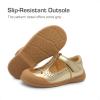 imageDREAM PAIRS Girls Mary Jane Dress Shoes School Uniform ToeProtective TStrap Ballet Flats Toddler Little KidGold