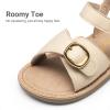 imageDREAM PAIRS Girls Sandals Fashion Sandal with Adjustable Straps OpenToe Comfortable Summer Shoes for Toddler Little KidBeige