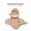 imageDREAM PAIRS Girls Sandals Fashion Sandal with Adjustable Straps OpenToe Comfortable Summer Shoes for Toddler Little KidBeige
