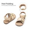 imageDREAM PAIRS Girls Sandals Fashion Sandal with Adjustable Straps OpenToe Comfortable Summer Shoes for Toddler Little KidBeige