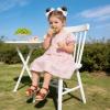 imageDREAM PAIRS Girls Sandals Fashion Sandal with Adjustable Straps OpenToe Comfortable Summer Shoes for Toddler Little KidBrown