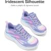 imageDREAM PAIRS Girls Shoes Sneakers Kids Tennis Shoes Lightweight Lace Up Running Casual Walking Shoes