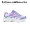 imageDREAM PAIRS Girls Shoes Sneakers Kids Tennis Shoes Lightweight Lace Up Running Casual Walking Shoes