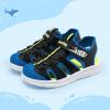 imageDREAM PAIRS Toddler Boys Girls Sport Sandals Cute Breathable Lightweight Outdoor Play Casual Closed Toe Hook and Loop for ToddlersLittleBig KidsBlack