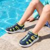 imageDREAM PAIRS Toddler Boys Girls Sport Sandals Cute Breathable Lightweight Outdoor Play Casual Closed Toe Hook and Loop for ToddlersLittleBig KidsNavy